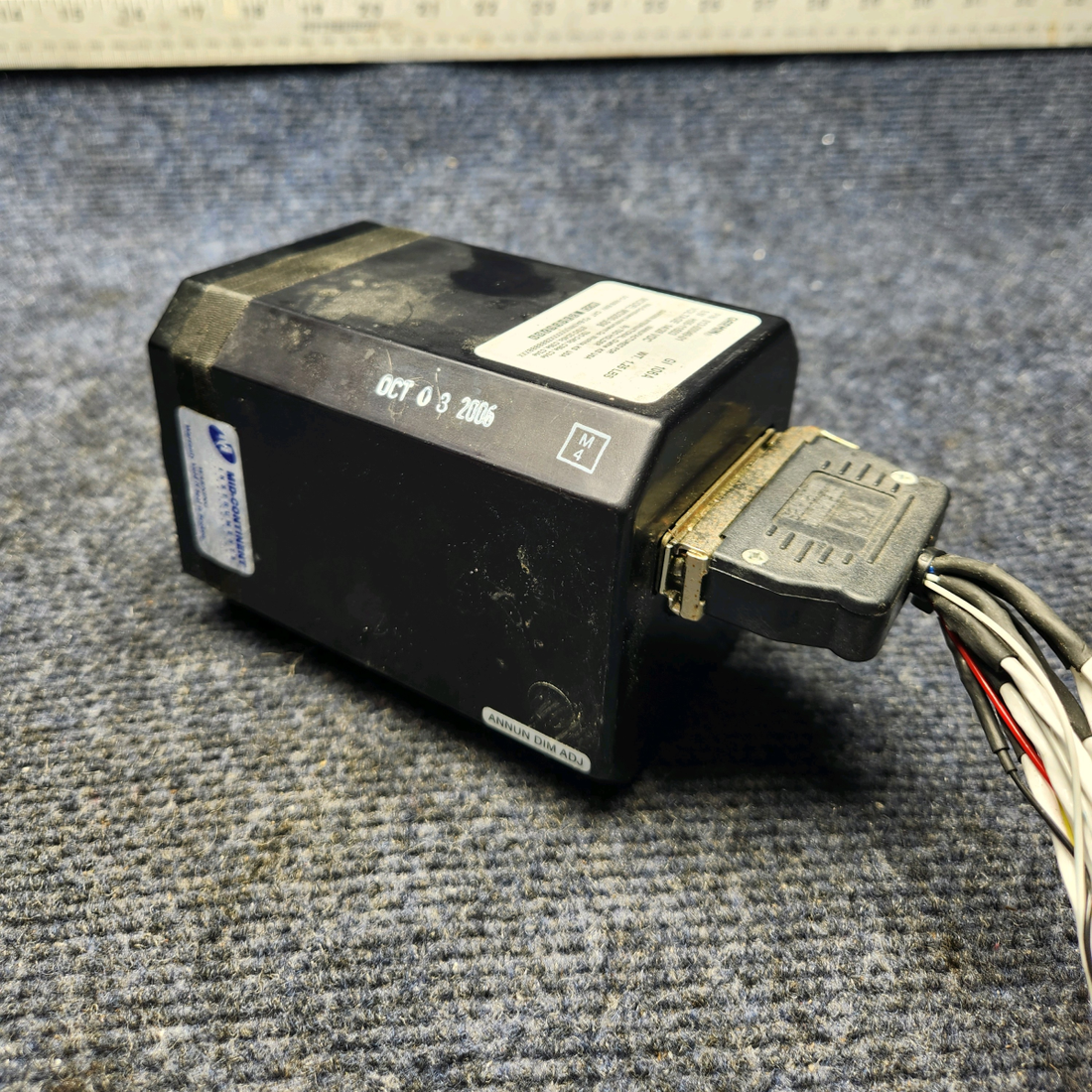 Used aircraft parts for sale, 013-00049-01 Garmin  [part_model] Beechcraft A23A Musketeer Custom III GI-106A VOR, LOC, GLIDESLOPE INDICATOR (VOLTS: 14 OR 28)W/CONNECTORS