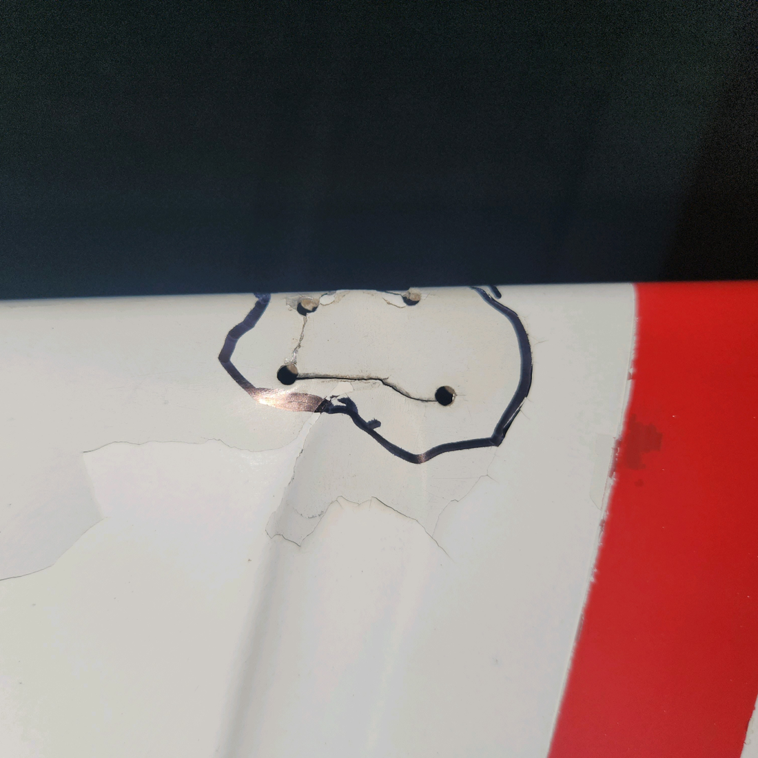 Used aircraft parts for sale, 63540-002 Piper PA28-140 Rudder Assy