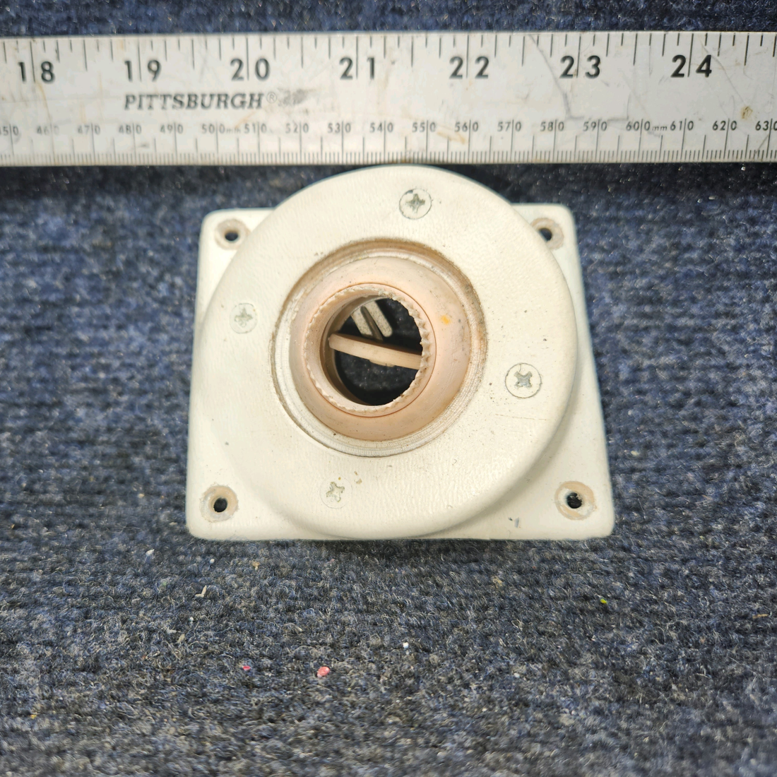 Used aircraft parts for sale, 169-554006-71 Beechcraft A24R Lower Outlet Plenum Assembly - PRICE PER EACH -  "SEE PHOTOS FOR DETAILS"