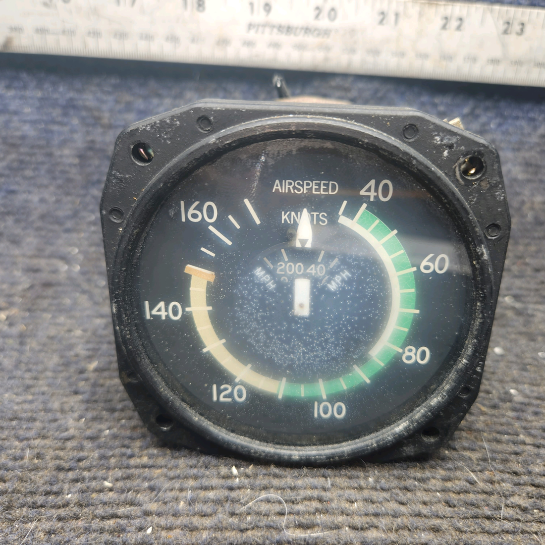 Used aircraft parts for sale, C661064-0107 Sigma-Tek cessna 172N Airspeed Indicator