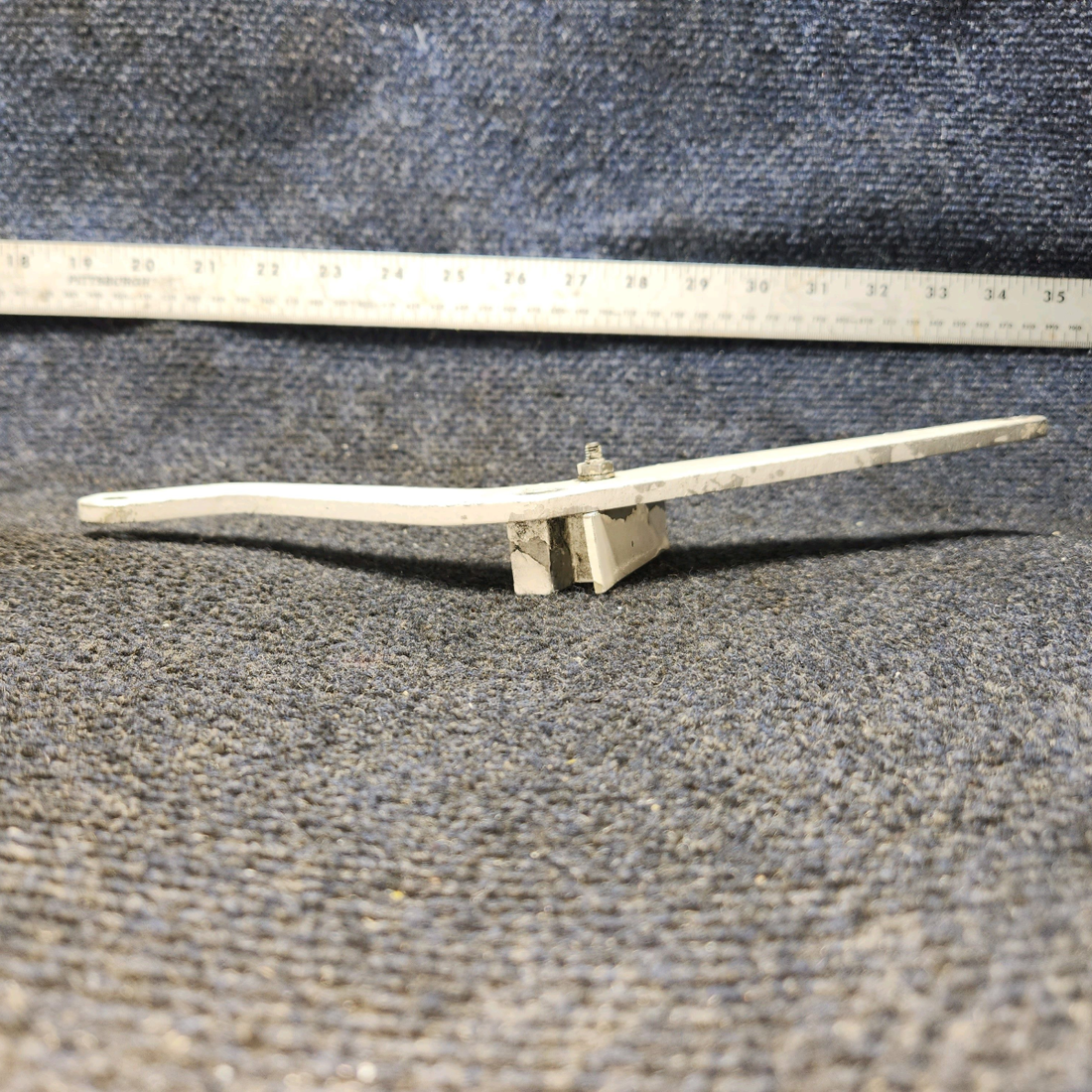 Used aircraft parts for sale, 38232-004 Piper PA32RT-300 Nose Gear Spring Arm Assembly Forward