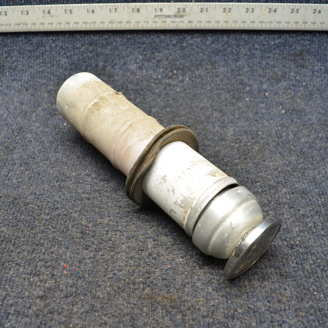 Used aircraft parts for sale, 0411078-2 Cessna C175 OUTSIDE TEMP INDICATOR W/ VENT TUBE "GLASS BROKE"