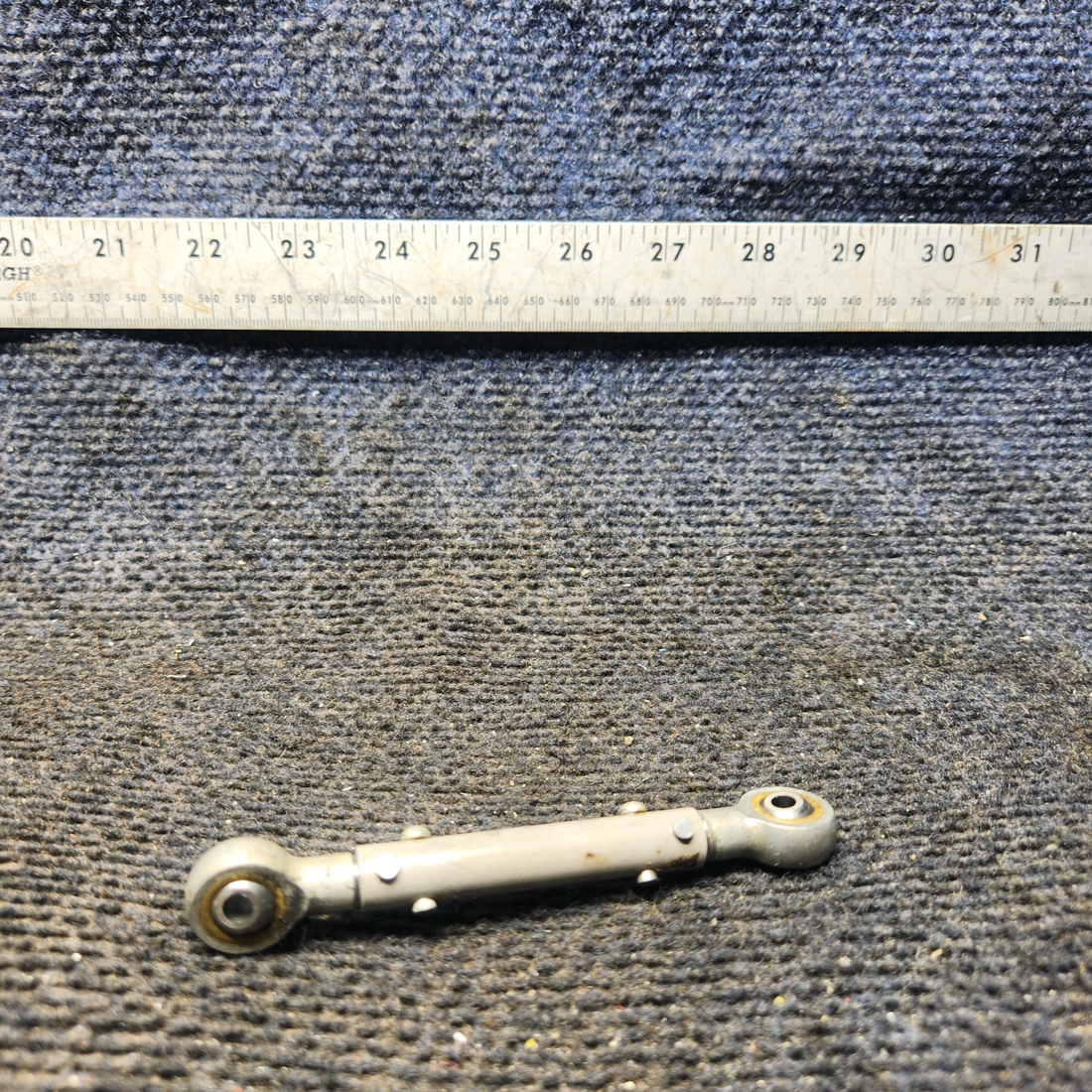 Used aircraft parts for sale, 95-524018-33 Beechcraft 35-33 Tube Rudder Pedal Push Rod