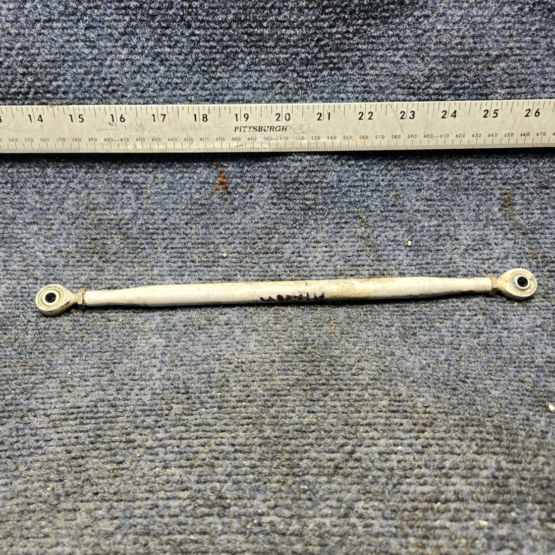 Used aircraft parts for sale, 35-521152-4 Beechcraft F33A TUBE ASSEMBLY AILERON PUSH PULL