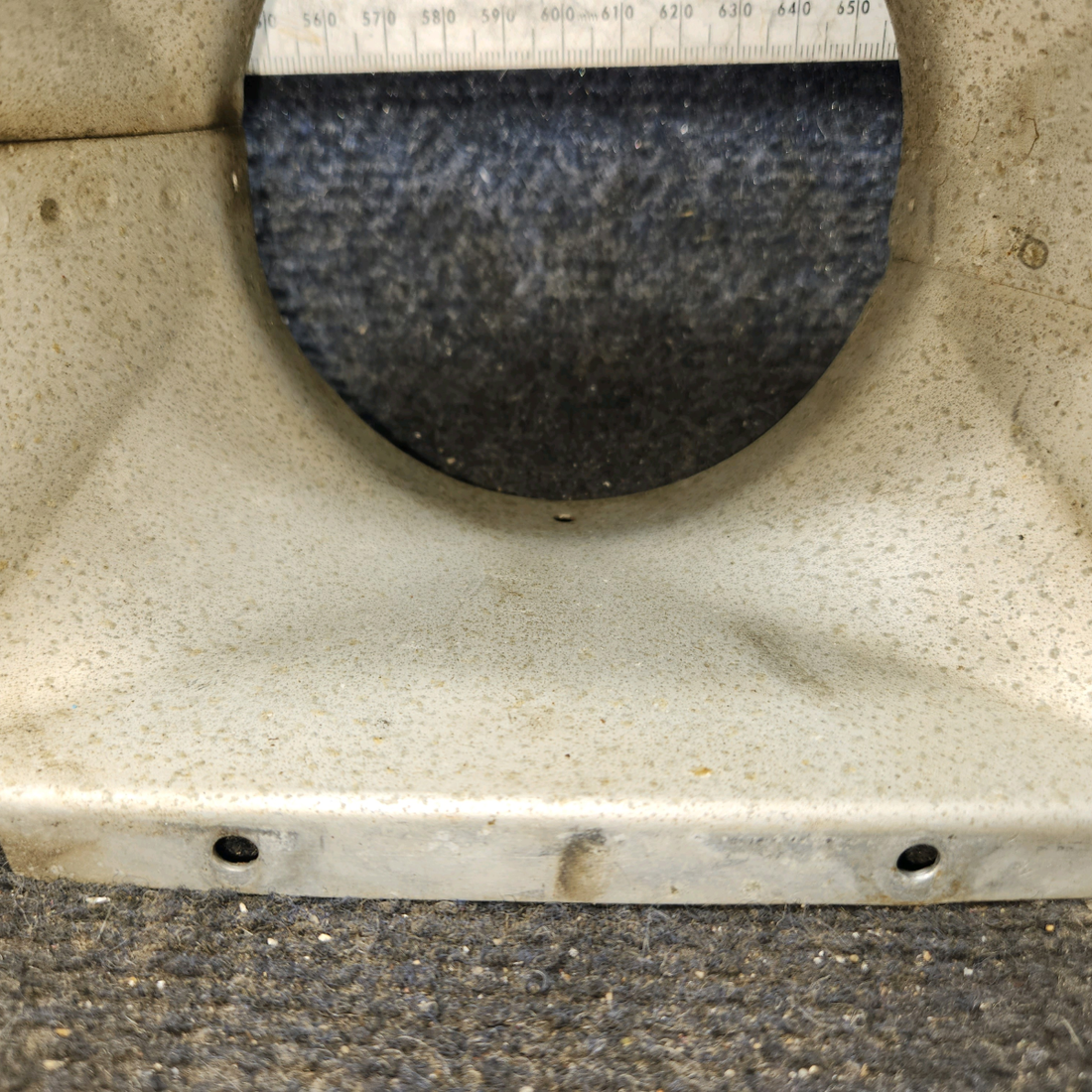 Used aircraft parts for sale, 0550334-1 cessna 172N Duct Assembly Cooler
