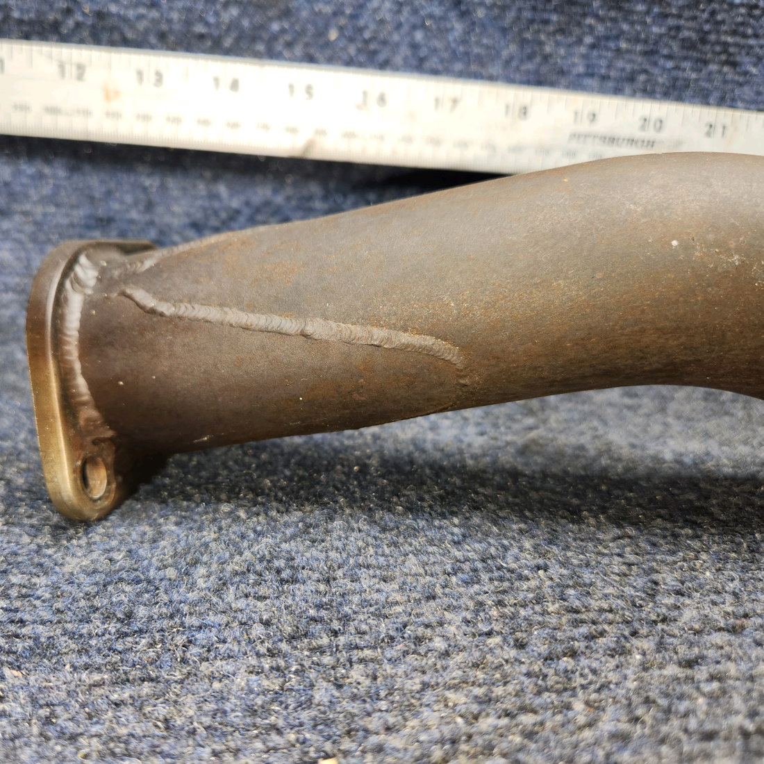 Used aircraft parts for sale, 1754009-1 CESSNA 172K FORWARD EXHAUST RISER LH