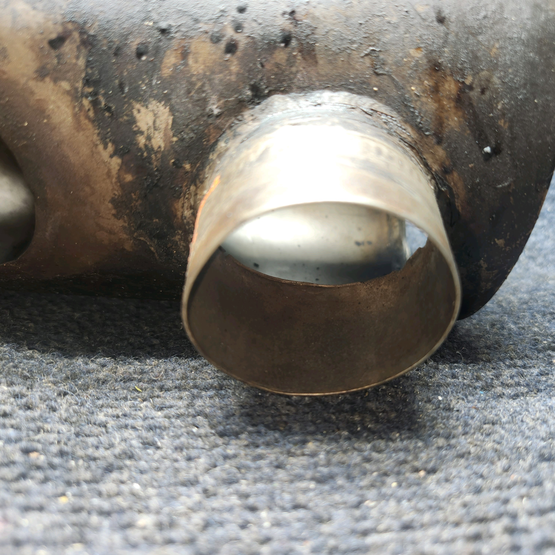 Used aircraft parts for sale, 0450400-6 Continental O-200 Cessna C-150J Muffler Shroud - RH