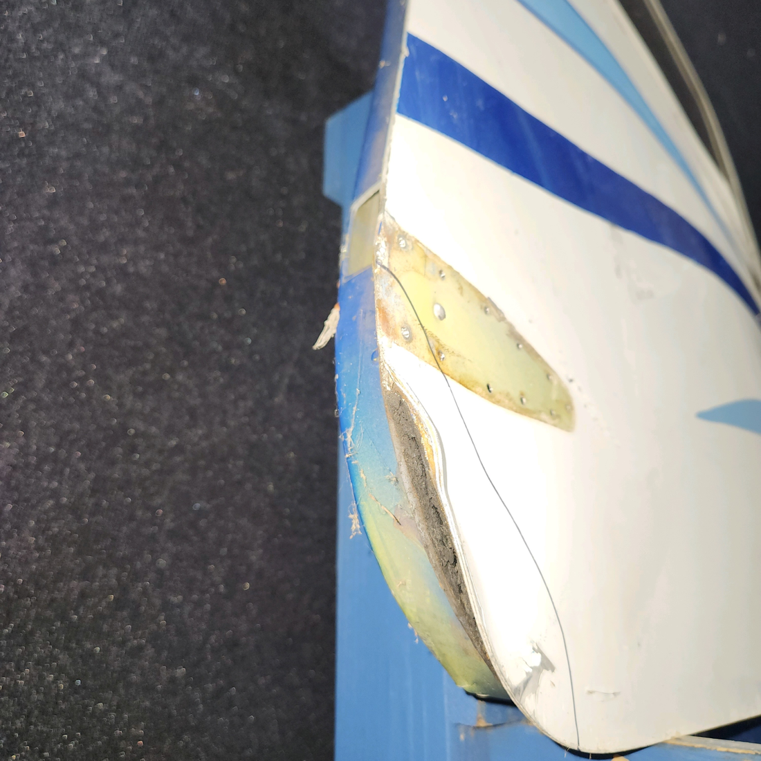 Used aircraft parts for sale, 0511803-53, 0711050-5 cessna 172N Cabin Door LH - Structure Assembly