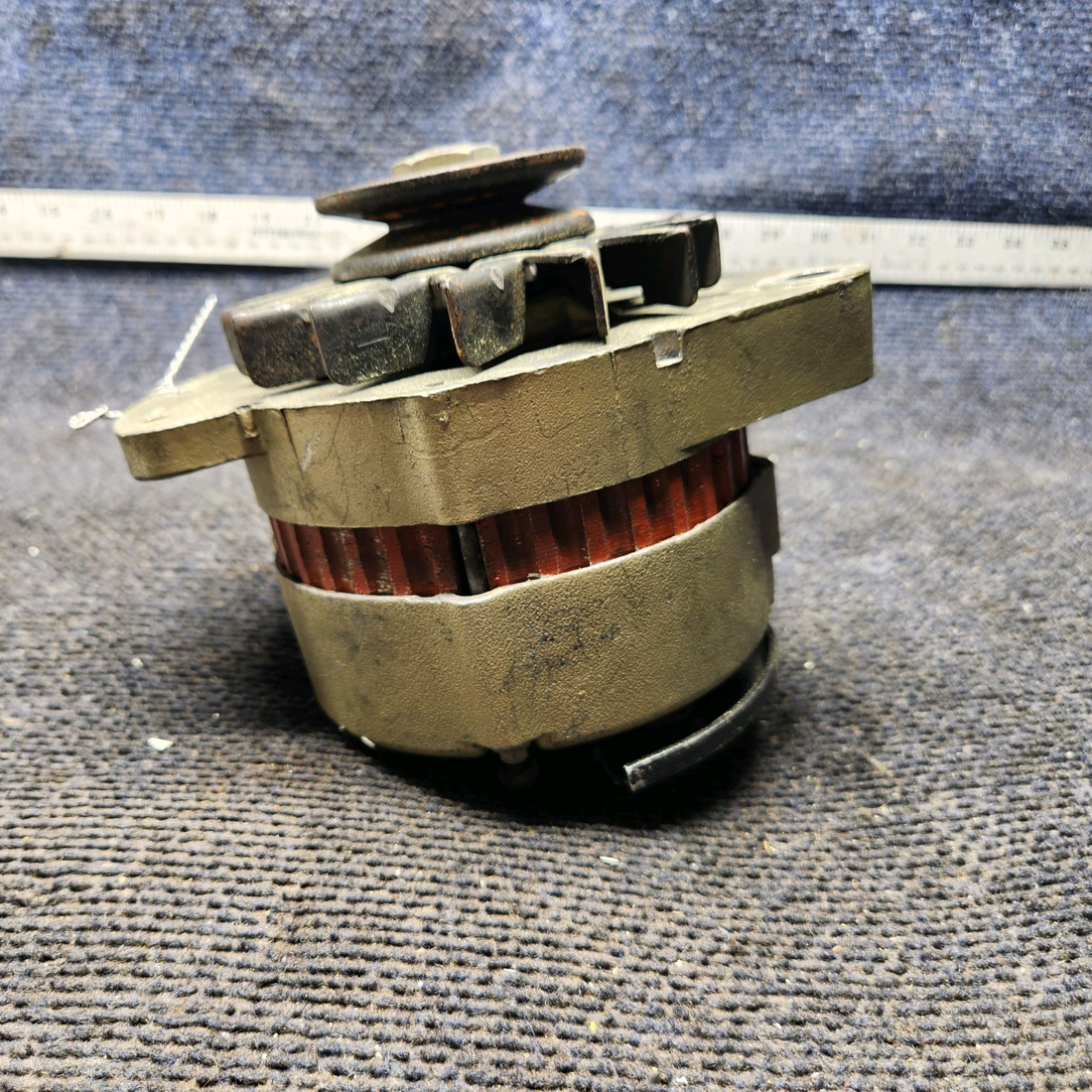 Used aircraft parts for sale, 015-01237 AeroTech Beechcraft 35-33 Alternator (12V, 50A)