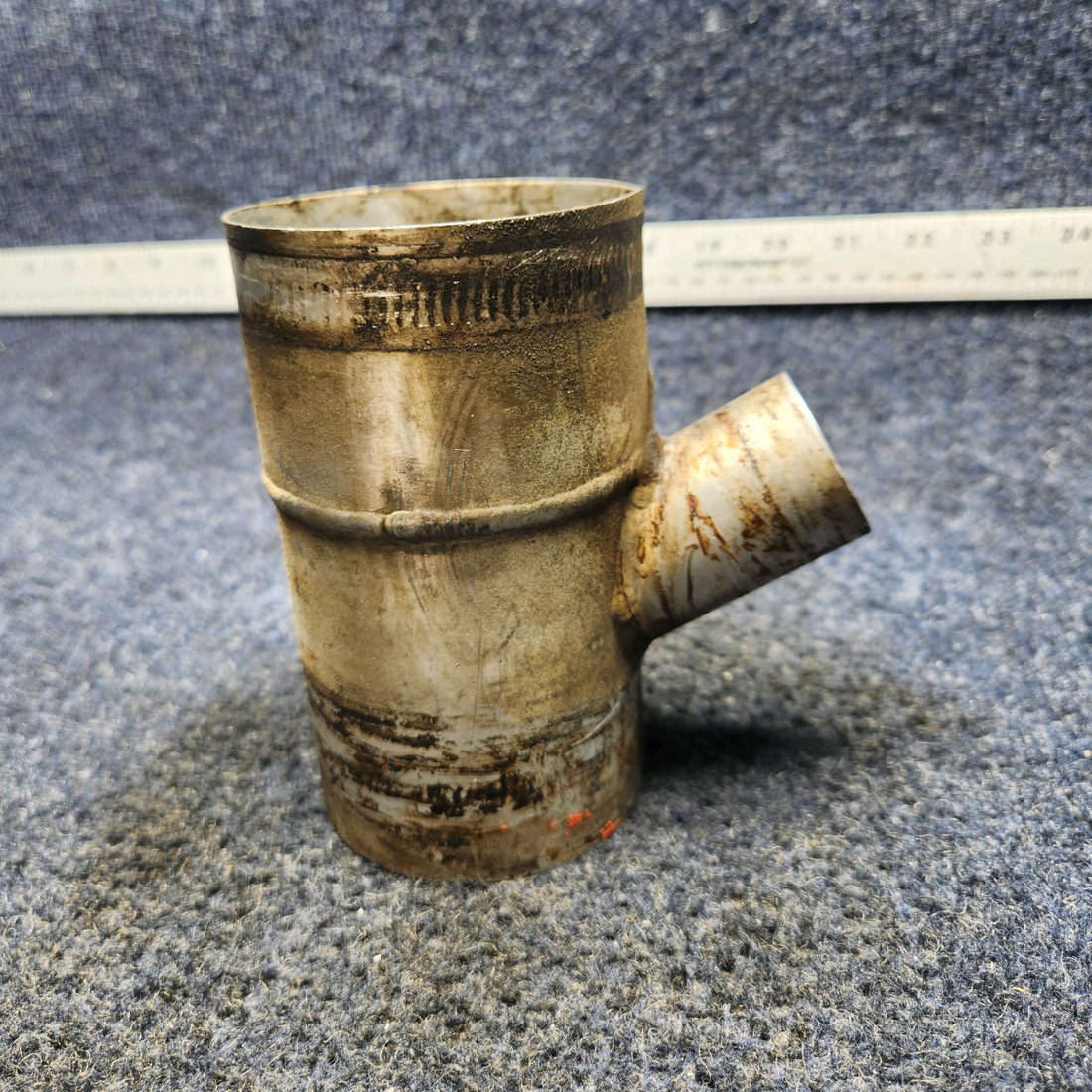 Used aircraft parts for sale, 38158-000 Piper PA32RT-300 DEFROSTER TAKEOFF DUCT