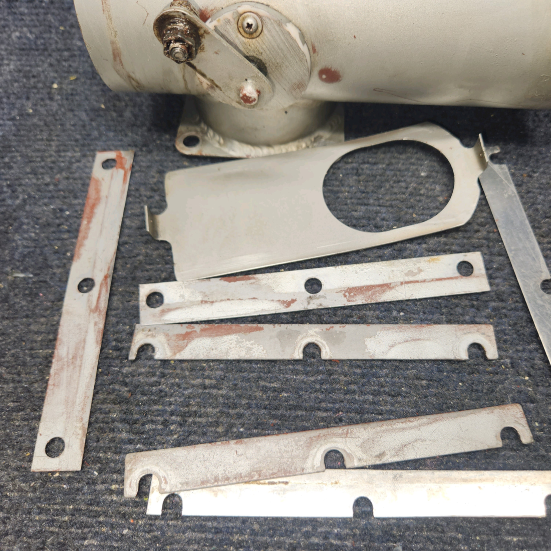 Used aircraft parts for sale, 169-910028-29 Beechcraft A24R Cabin Heat Valve Assembly