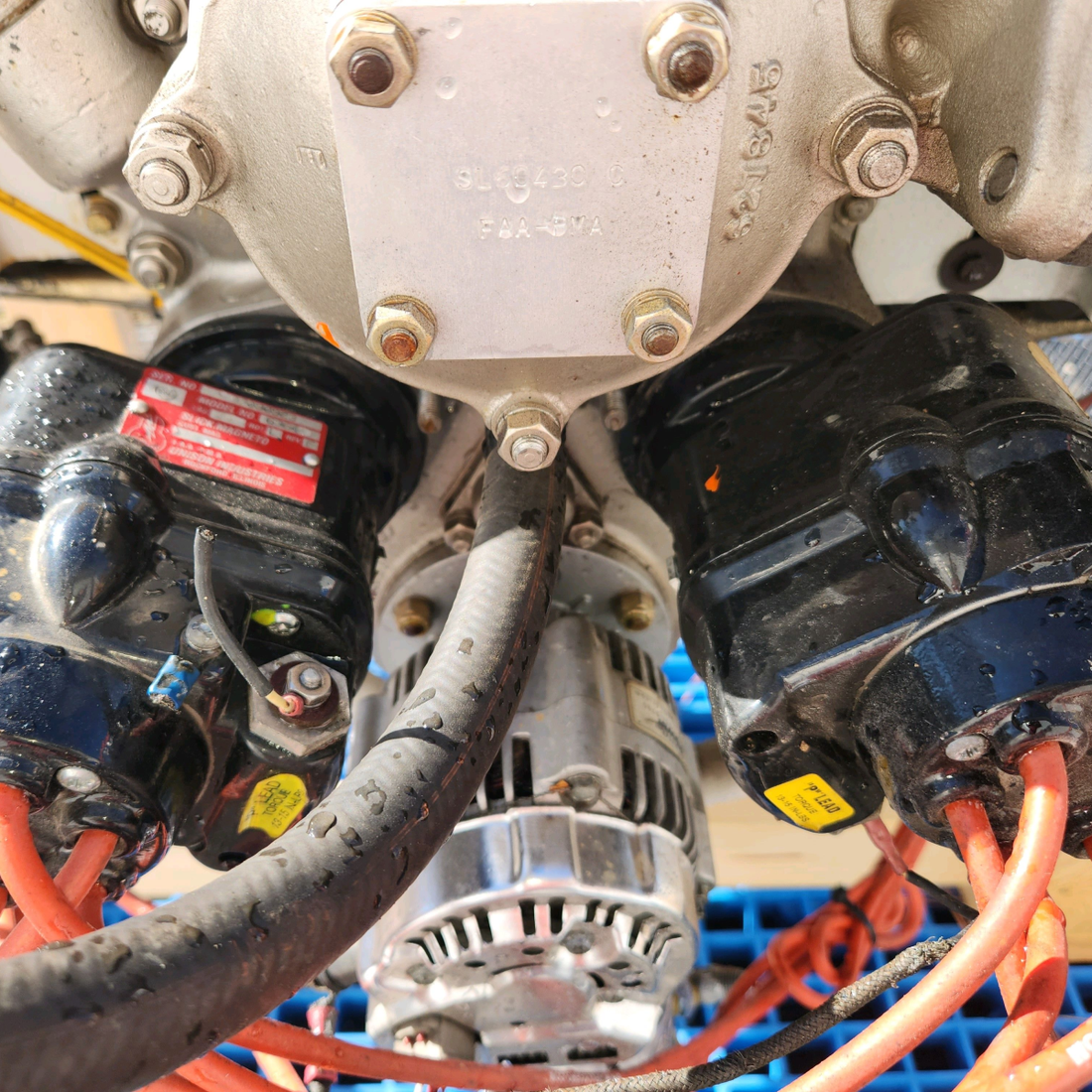 Used aircraft parts for sale, O-300-D Continental O-300-D Cessna 172E Aircraft Engine (Prop-Strike) 285OH