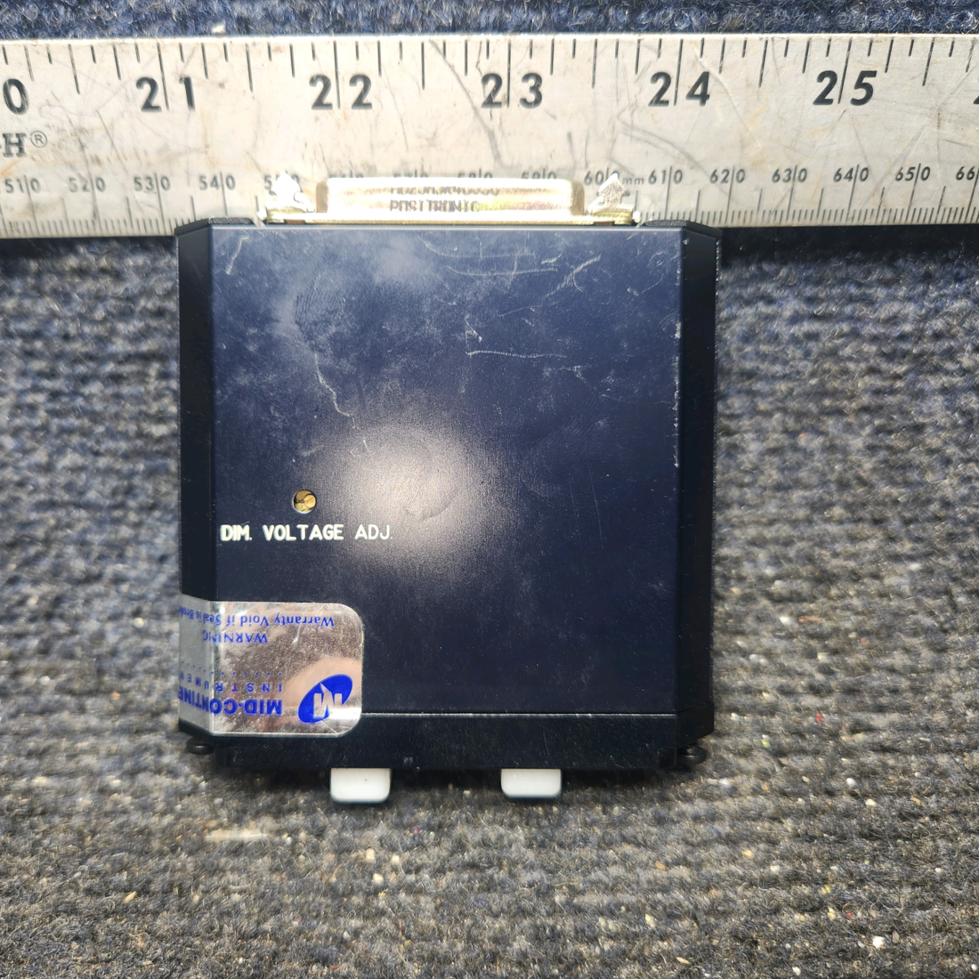 Used aircraft parts for sale, MD41-1408A Mid-Continental MD-41 GPS Annunciation Control Unit