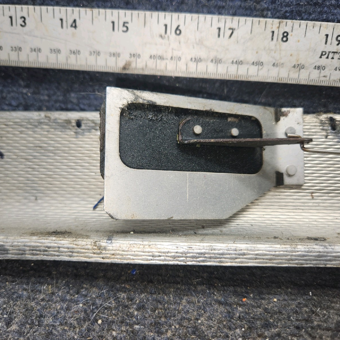 Used aircraft parts for sale, 36511-02 piper PA-28-181 Center Cabin Heat Duct Assembly – LH