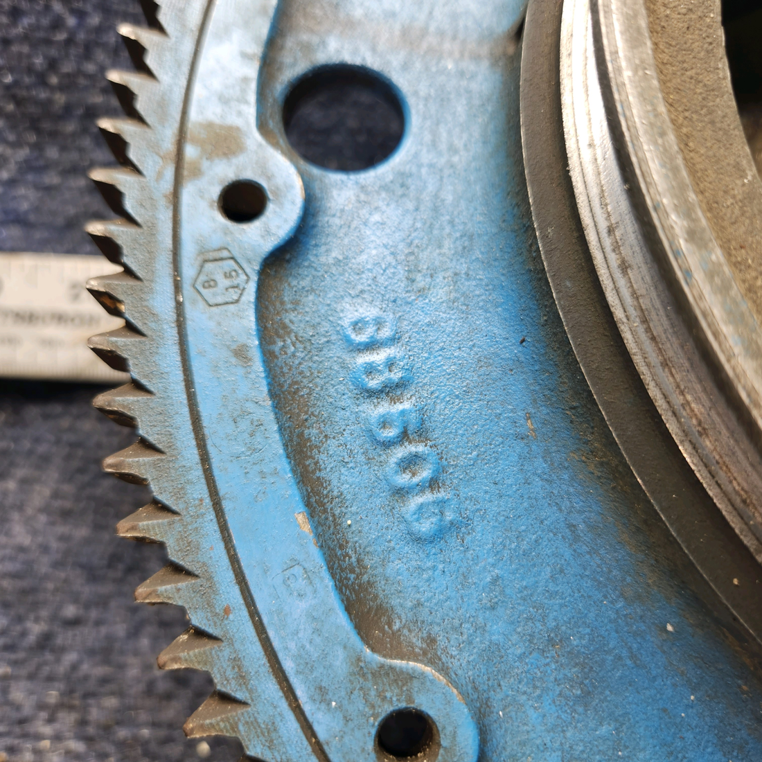 Used aircraft parts for sale, LW11380 Piper PA28-140 Starter Ring Gear 122th