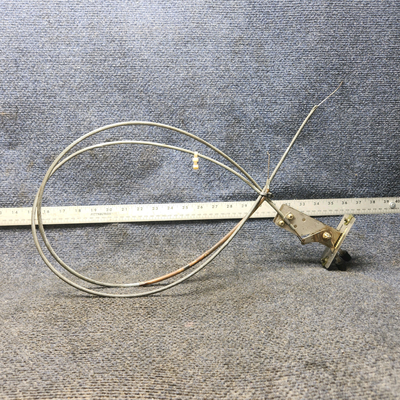 Used aircraft parts for sale, 79863-003 Piper PA28-161 Heat and Defrost Control Levers w/ Knobs and Cables (2 Levers – 37" & 46")