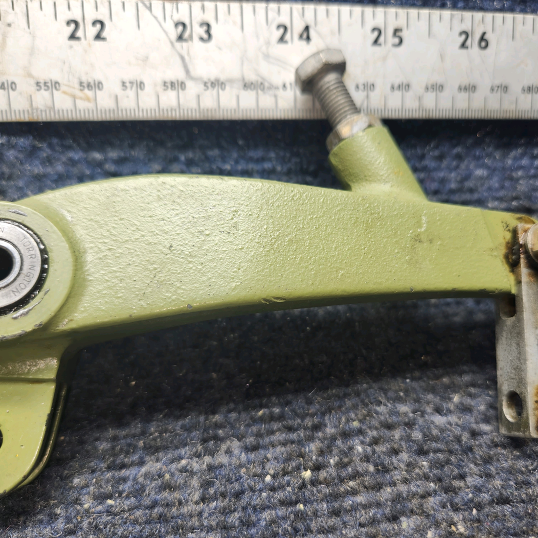 Used aircraft parts for sale, 35-521158-8 BEECHCRAFT 95-55B Aliron Belkcrank Assy RH