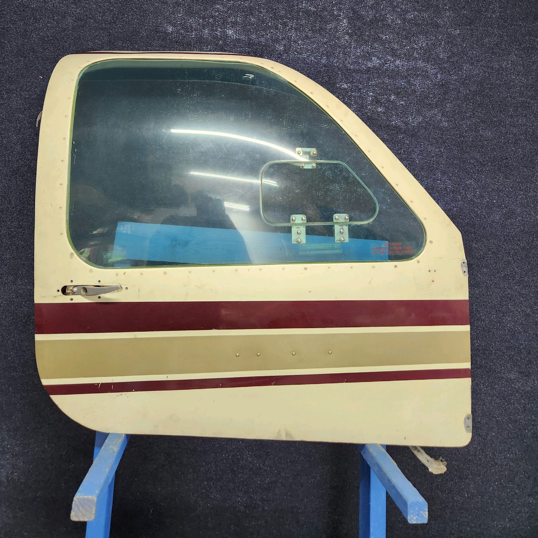 Used aircraft parts for sale, 35-400010 BEECHCRAFT F35 CABIN DOOR STRUCTURE (MINUS INTERNALS)