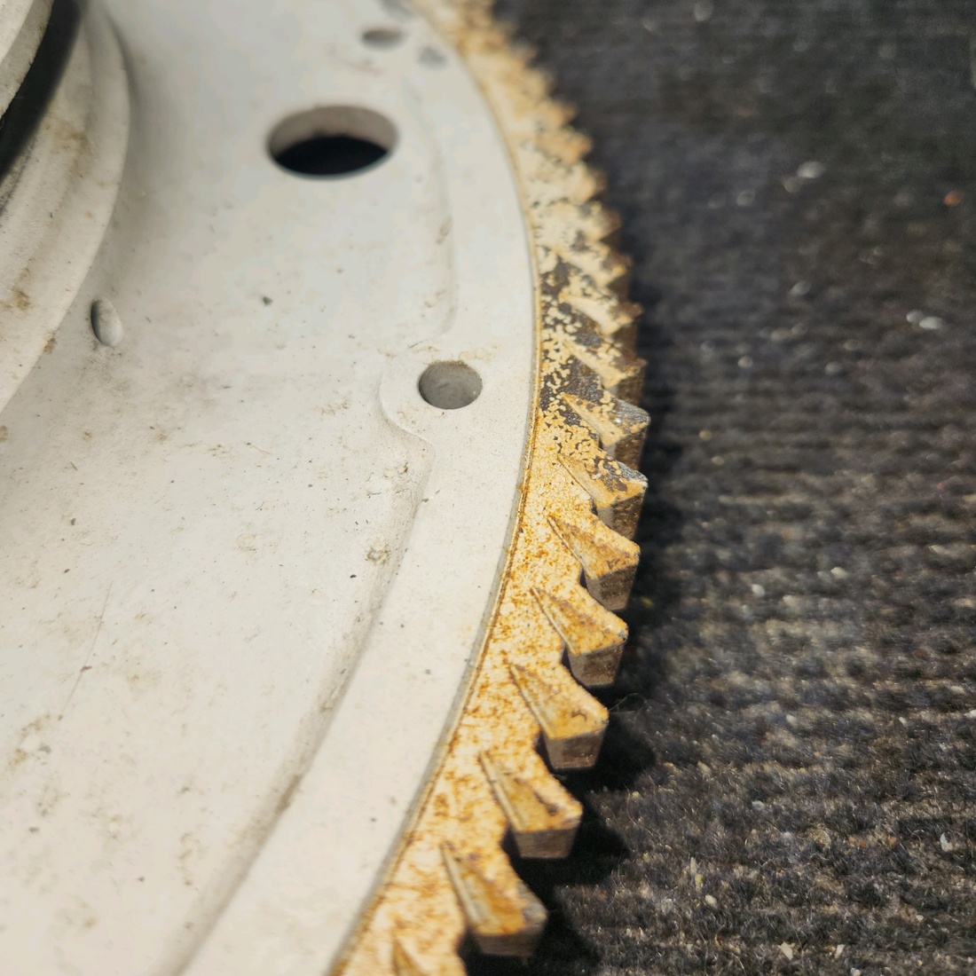 Used aircraft parts for sale, LW-11837 Piper PA-28-140 Starter Ring Gear
