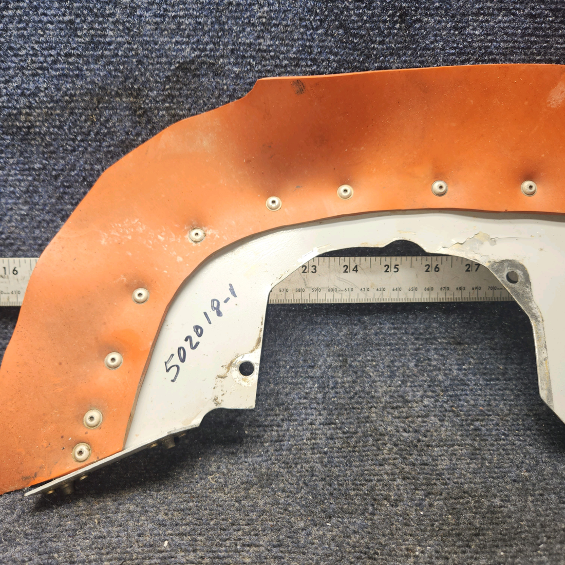 Used aircraft parts for sale, 502018-1 Grumman A5B Baffle - RH