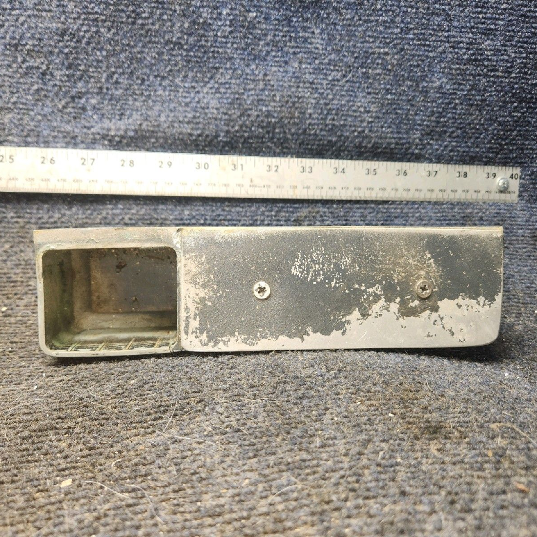 Used aircraft parts for sale, 66710-017 piper PA-28-181 Cabin Armrest Holder Housing