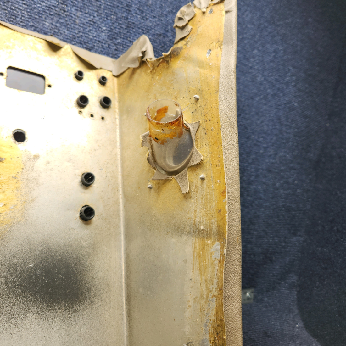 Used aircraft parts for sale, 169-530001-331 Beechcraft C23 SUNDOWNER Cover - Pedastal Skirt