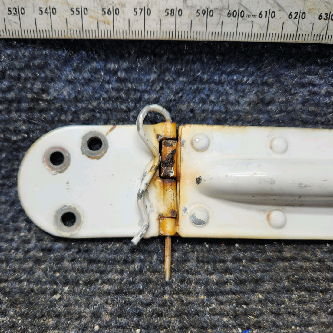 Used aircraft parts for sale, 0511237-1, 0511238-1 Cessna 172E Cabin Door Hinge Assembly Upper - LH