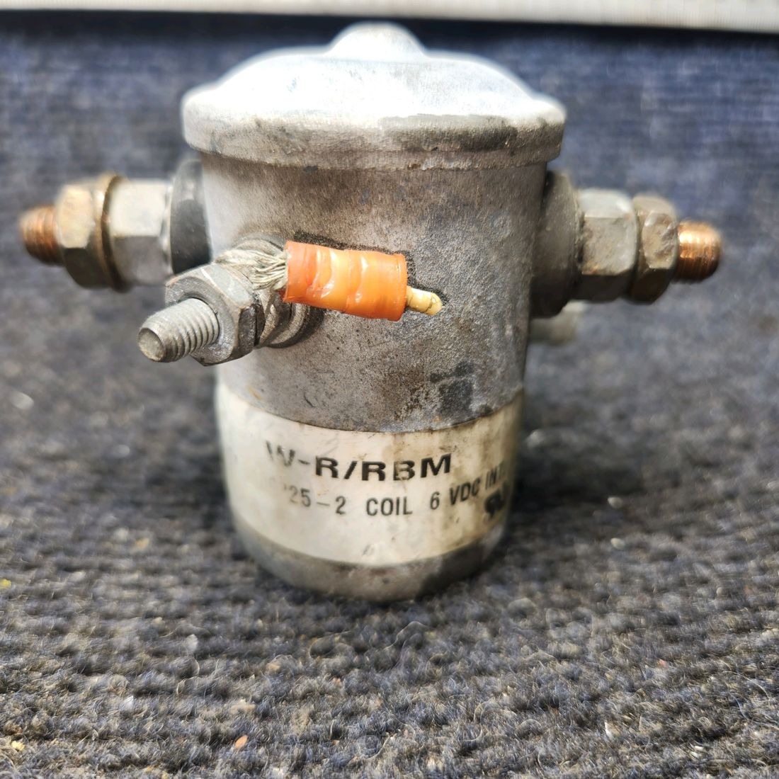 Used aircraft parts for sale, 71-109225-2 White Rodgers PIPER PA28-140 Solenoid Assembly