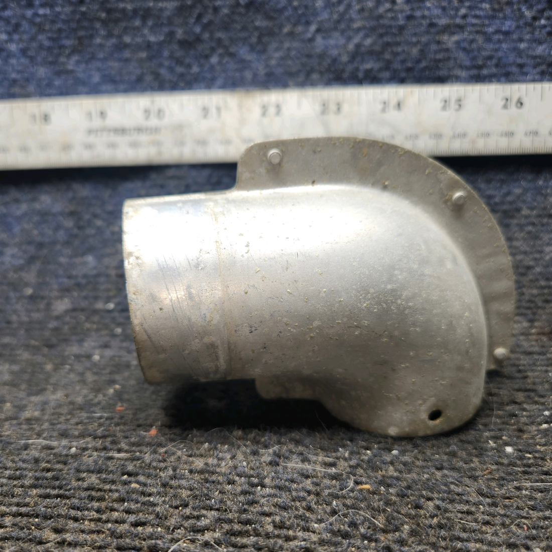 Used aircraft parts for sale, 450314 cessna 172N Fresh Air Vent Elbow LH