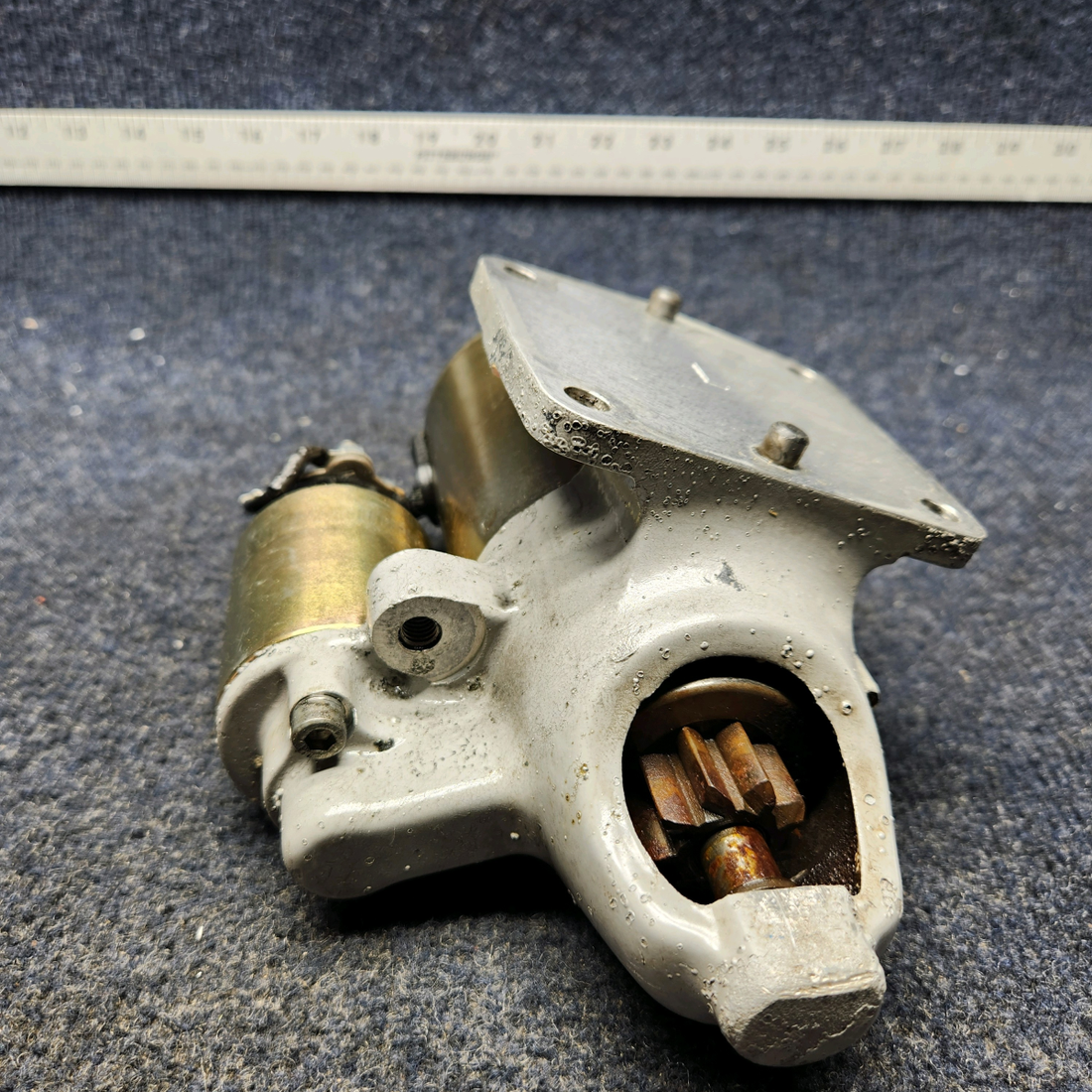 Used aircraft parts for sale, 22-12PM Sky-Tec  [part_model] PIPER PA28-140 SKY-TEC STARTER ASSEMBLY- LYCOMING