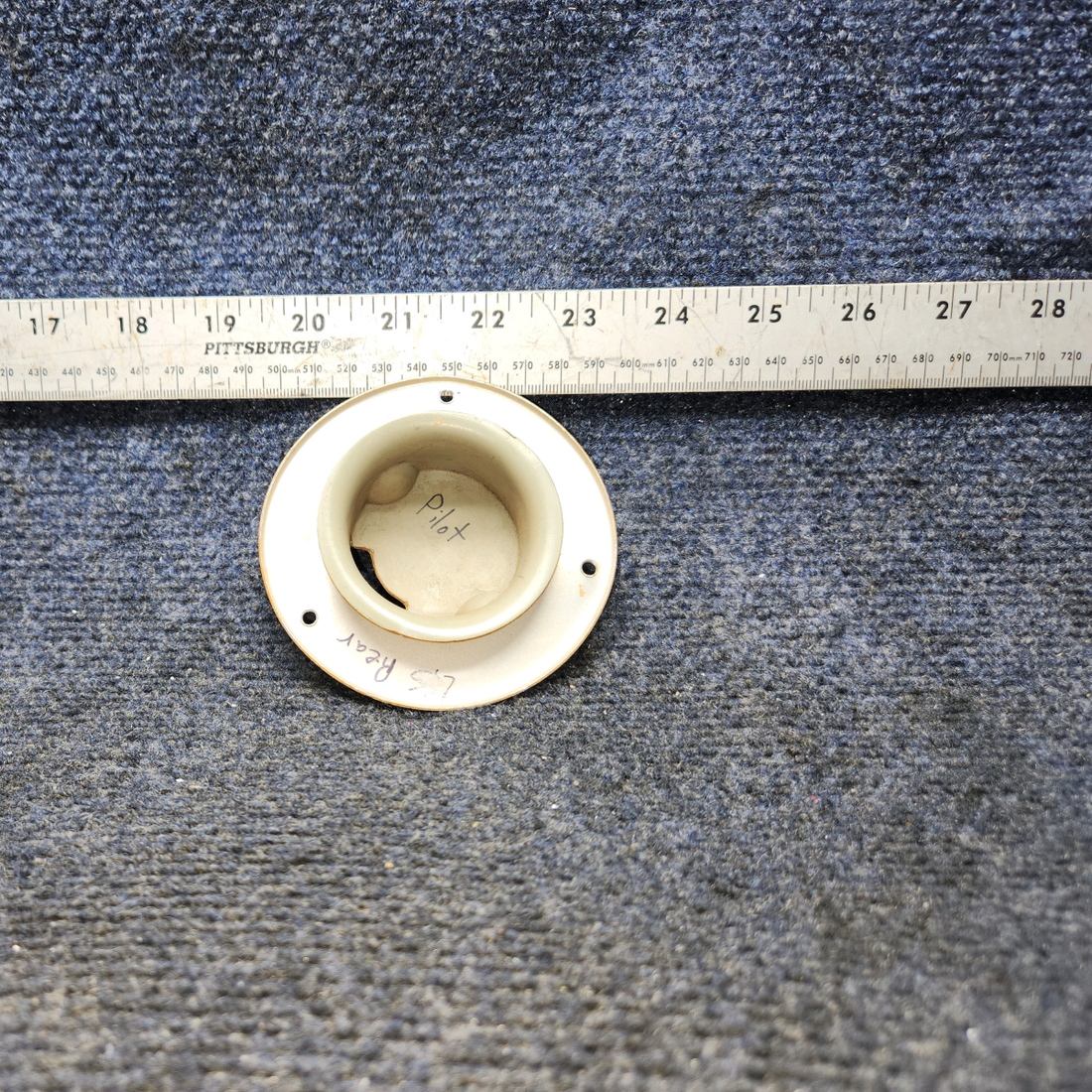 Used aircraft parts for sale, 21154-002 / 21156-000 PIPER PA-24-250 Cabin Air Ventilator Assembly W/ Plate