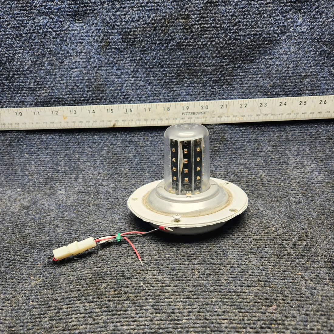 Used aircraft parts for sale, 01-0771080-05 WHELEN PIPER PA-24-250 LED Beacon Light (12V, 4A)