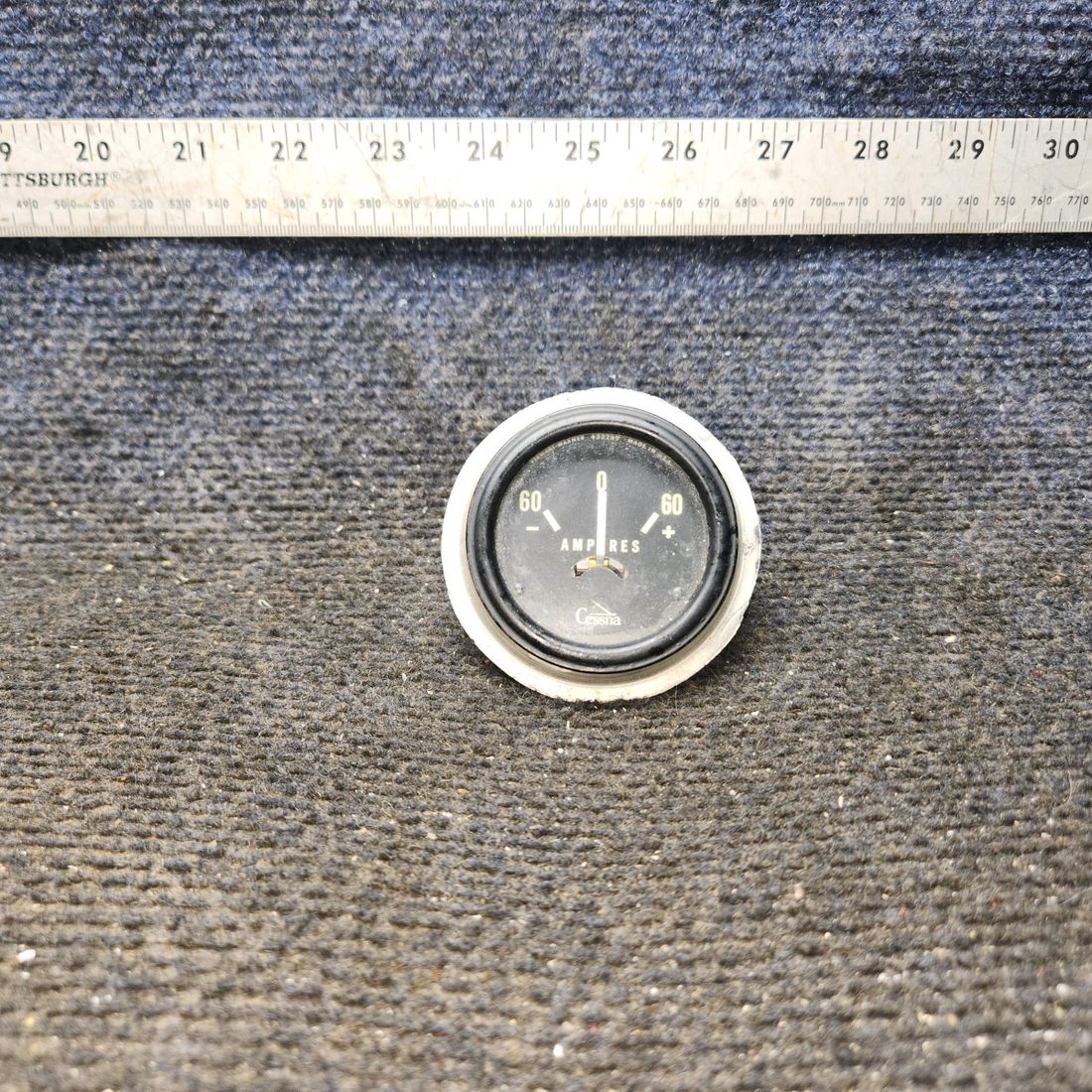 Used aircraft parts for sale, S-1320-1 cessna 150G Ampere Indicator