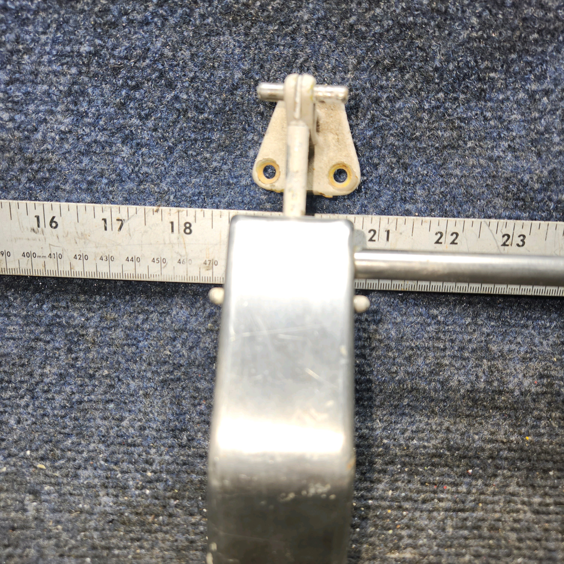 Used aircraft parts for sale, 35-415312-2 BEECHCRAFT F35 Cabin Window Handle W/ Pin , Support, & Links - RH