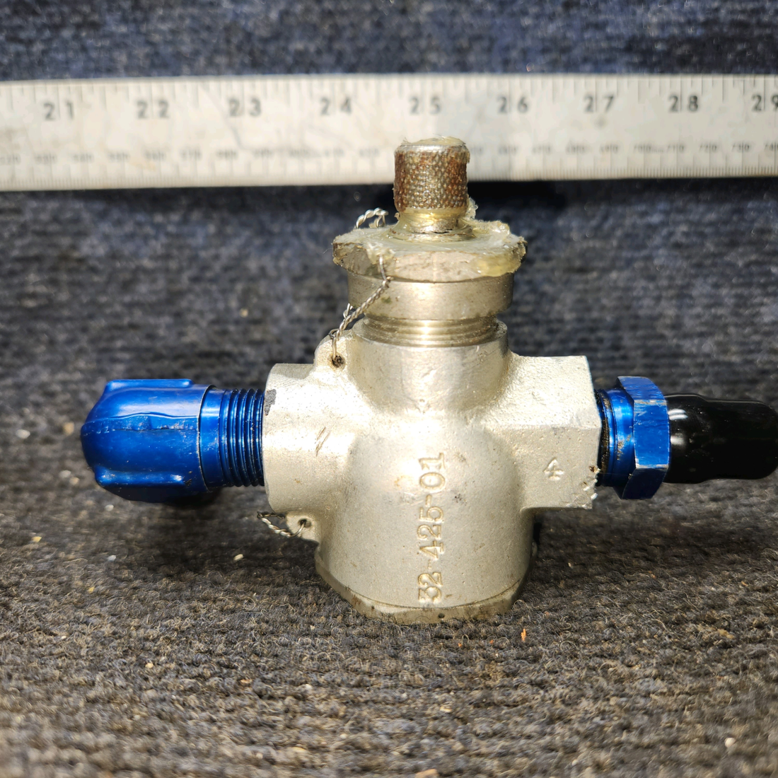 Used aircraft parts for sale, 32-425 Garwin Cessna 172 Suction Relief Valve