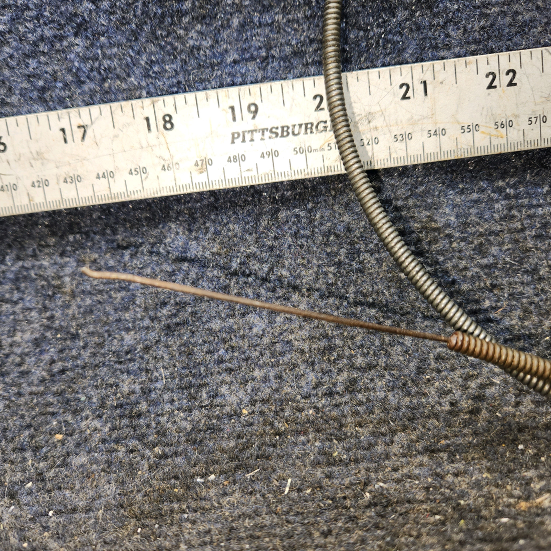 Used aircraft parts for sale, S1239-15 Cessna 172F Cabin Heat Control Cable (Length: 46”)