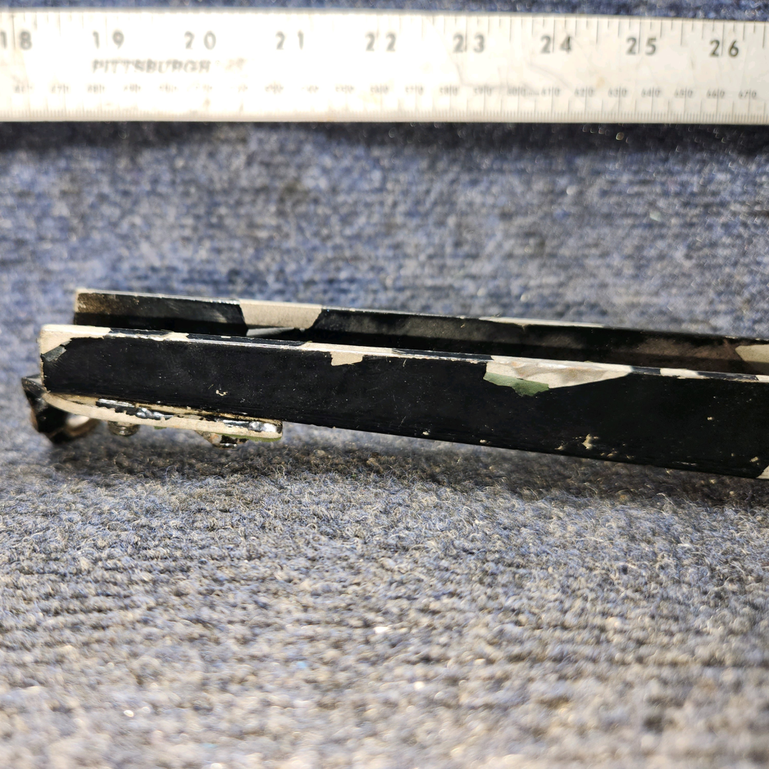 Used aircraft parts for sale, 96-950002-73 BEECHCRAFT 95-55B Exhaust Channel with Clamp - LH