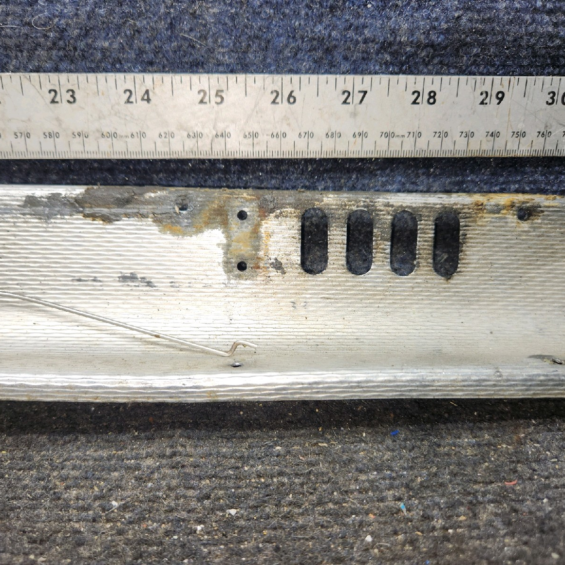 Used aircraft parts for sale, 36511-003 piper PA-28-181 Center Cabin Heat Duct Assembly RH
