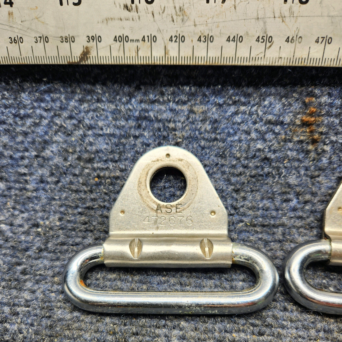 Used aircraft parts for sale, 472676 Beechcraft F33A GUIDE SHOULDER HARNESS "PRICE PER EACH"