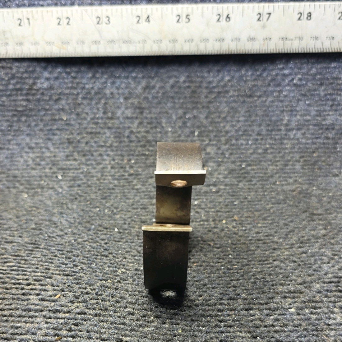 Used aircraft parts for sale, 0550176-31, 0550176-26 Cessna 172F Tailpipe Clamp Assembly