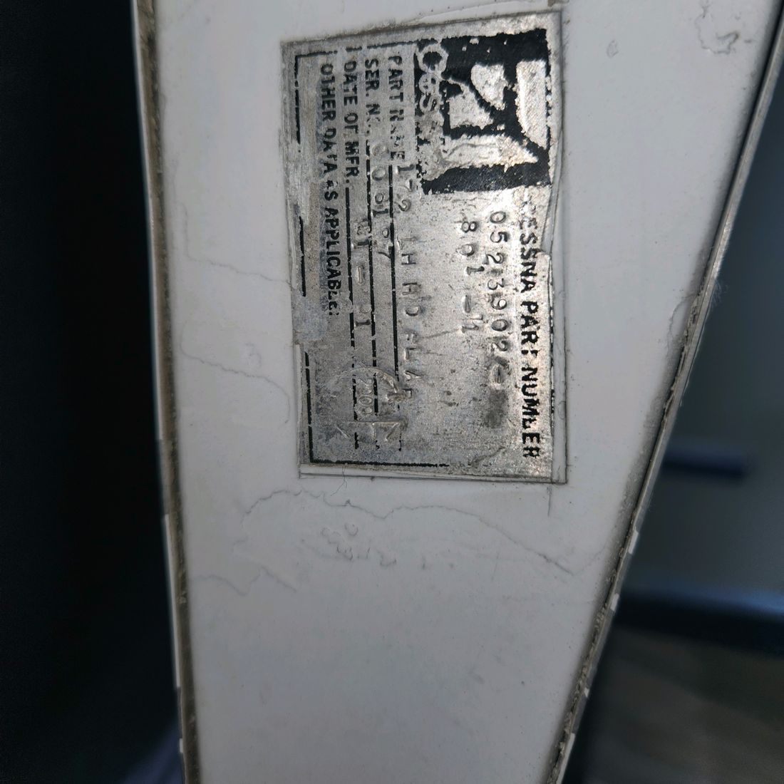 Used aircraft parts for sale, 0523902-802-1 Cessna 172S Flap Assembly LH (Heavy Duty)