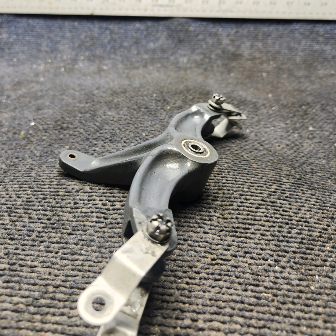 Used aircraft parts for sale, 35-524138-2 Beechcraft 35-33 Rudder Control Bellcrank - RH
