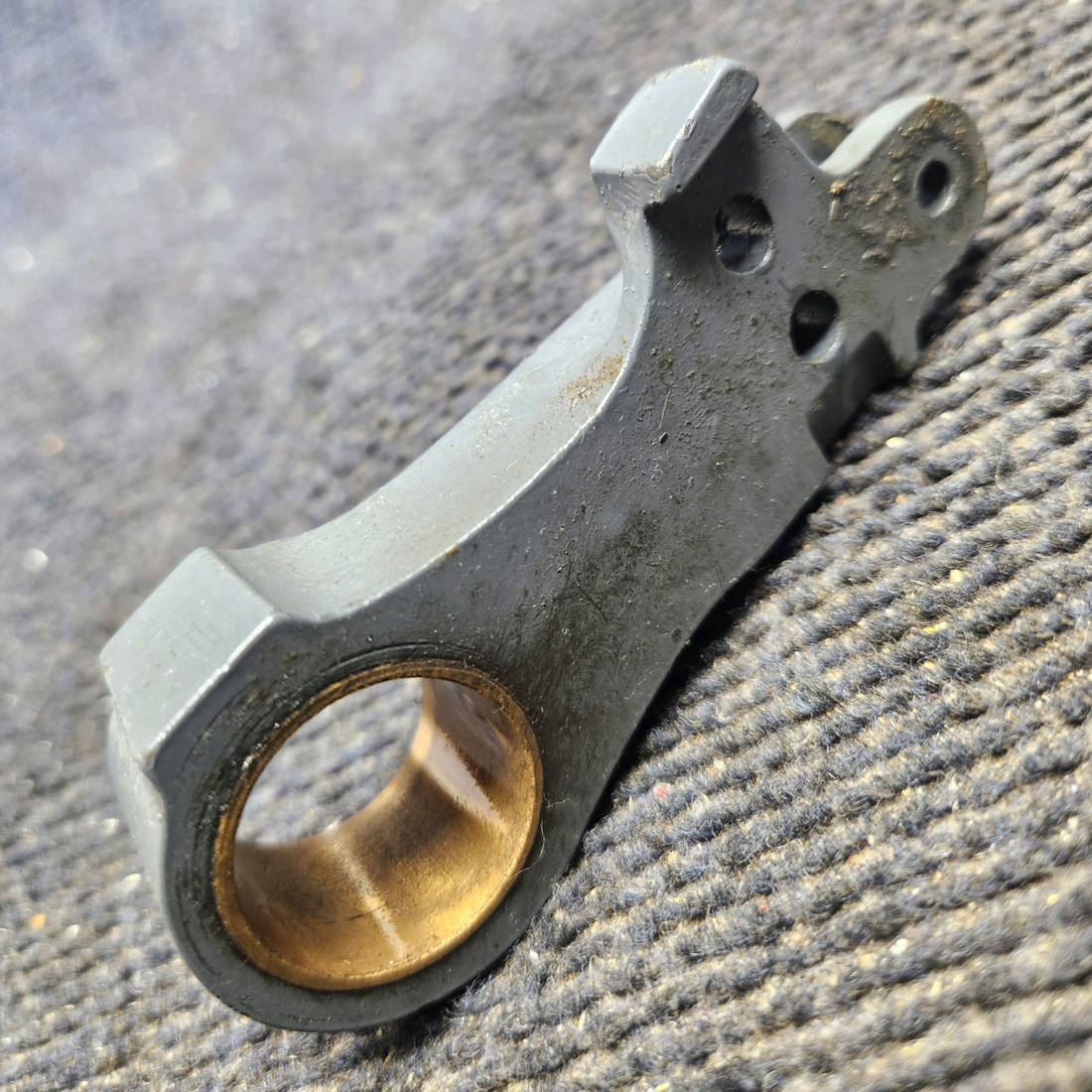 Used aircraft parts for sale, 35-524367-3 Beechcraft 35-33 Co-Pilot Rudder Pedal Arm Assy - RH