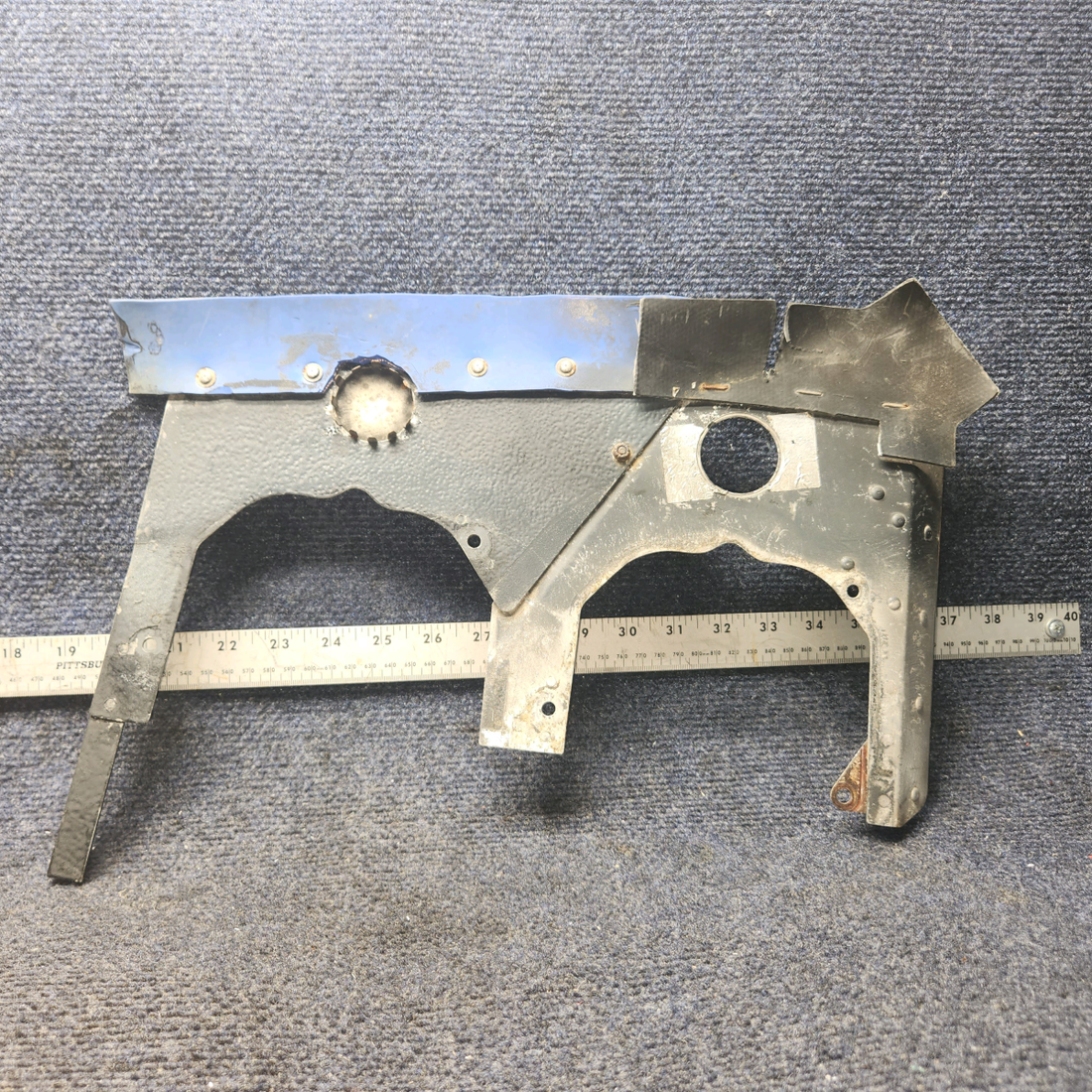 Used aircraft parts for sale, 2455039-4 Cessna C172RG MIC Baffle Assy - RH