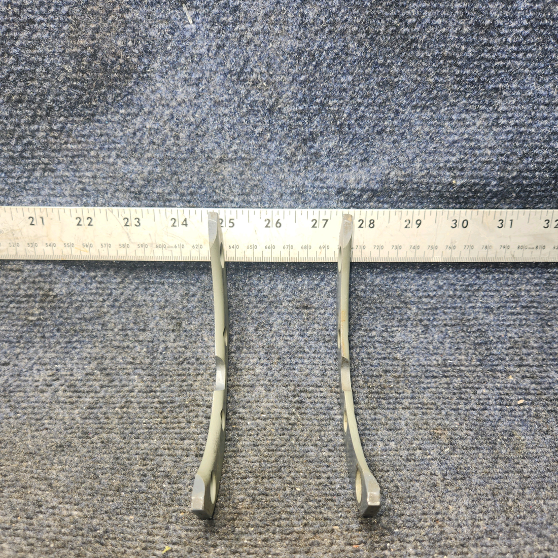 Used aircraft parts for sale, 69531 Lycoming O-540 PIPER PA-24-250 Cylinder Hold-Down Plate - Set of 2