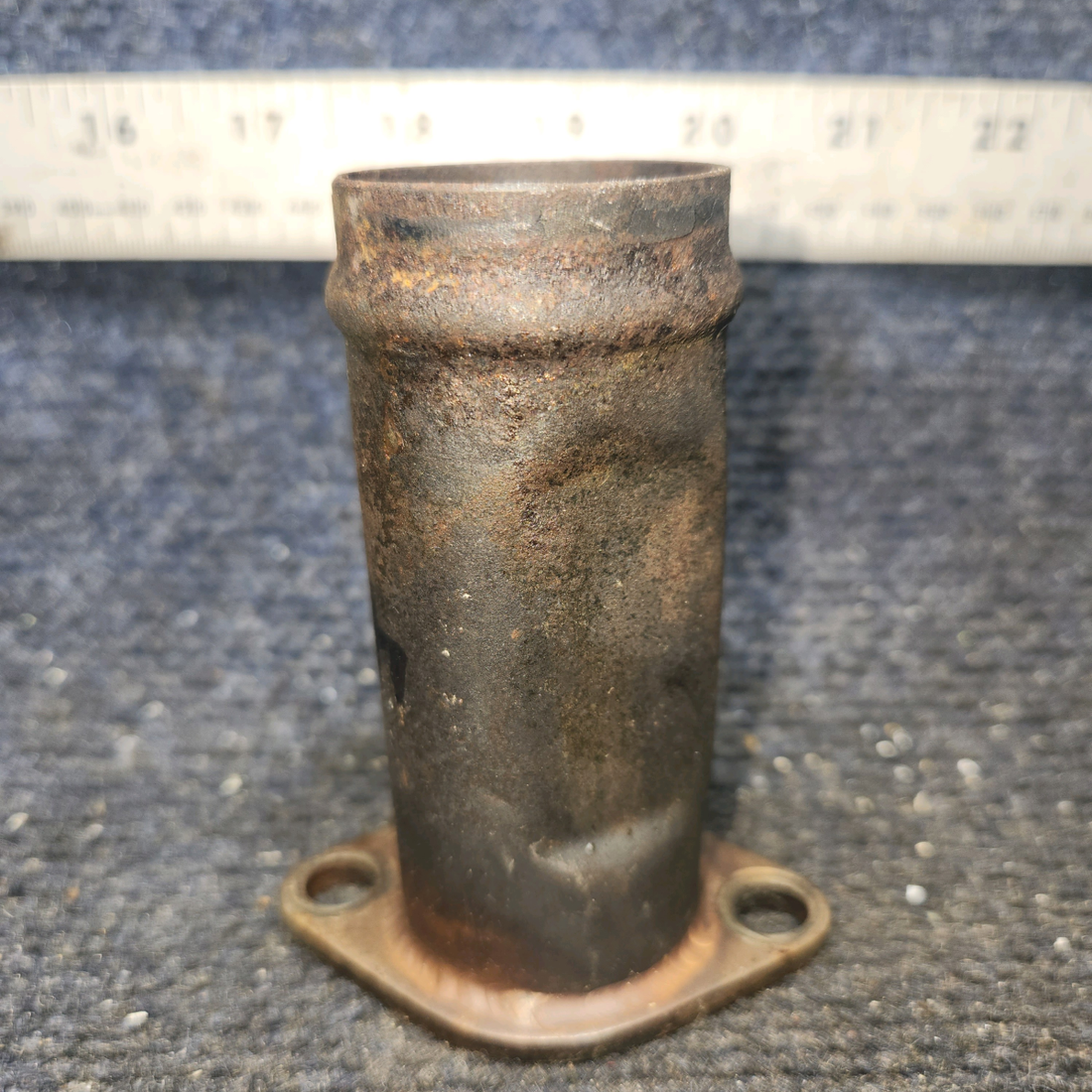 Used aircraft parts for sale, 0450338-14 Continental O-300-D Cessna 172F Exhaust Straight Riser