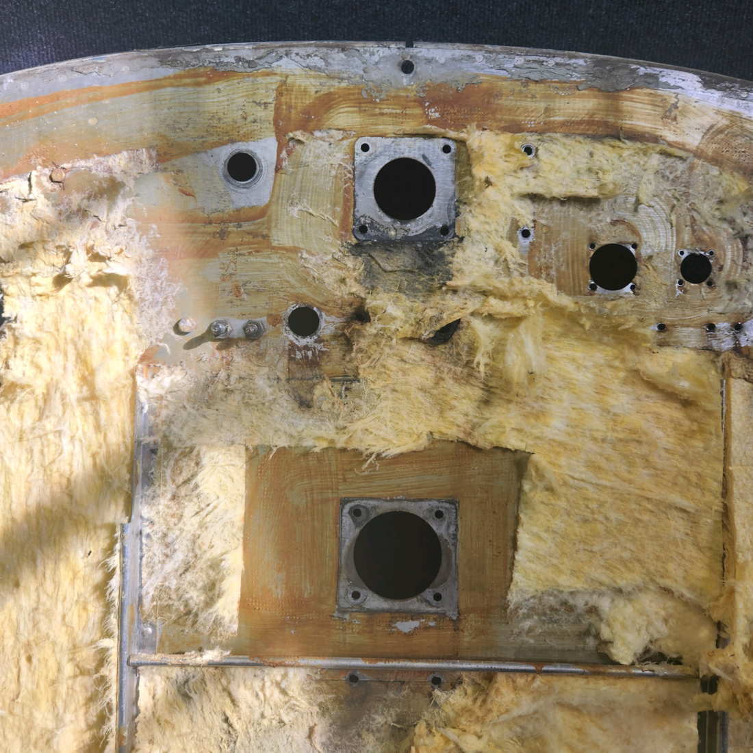 Used aircraft parts for sale, 169-400010-687 Beechcraft A23A Musketeer Custom III FIREWALL ASSEMBLY