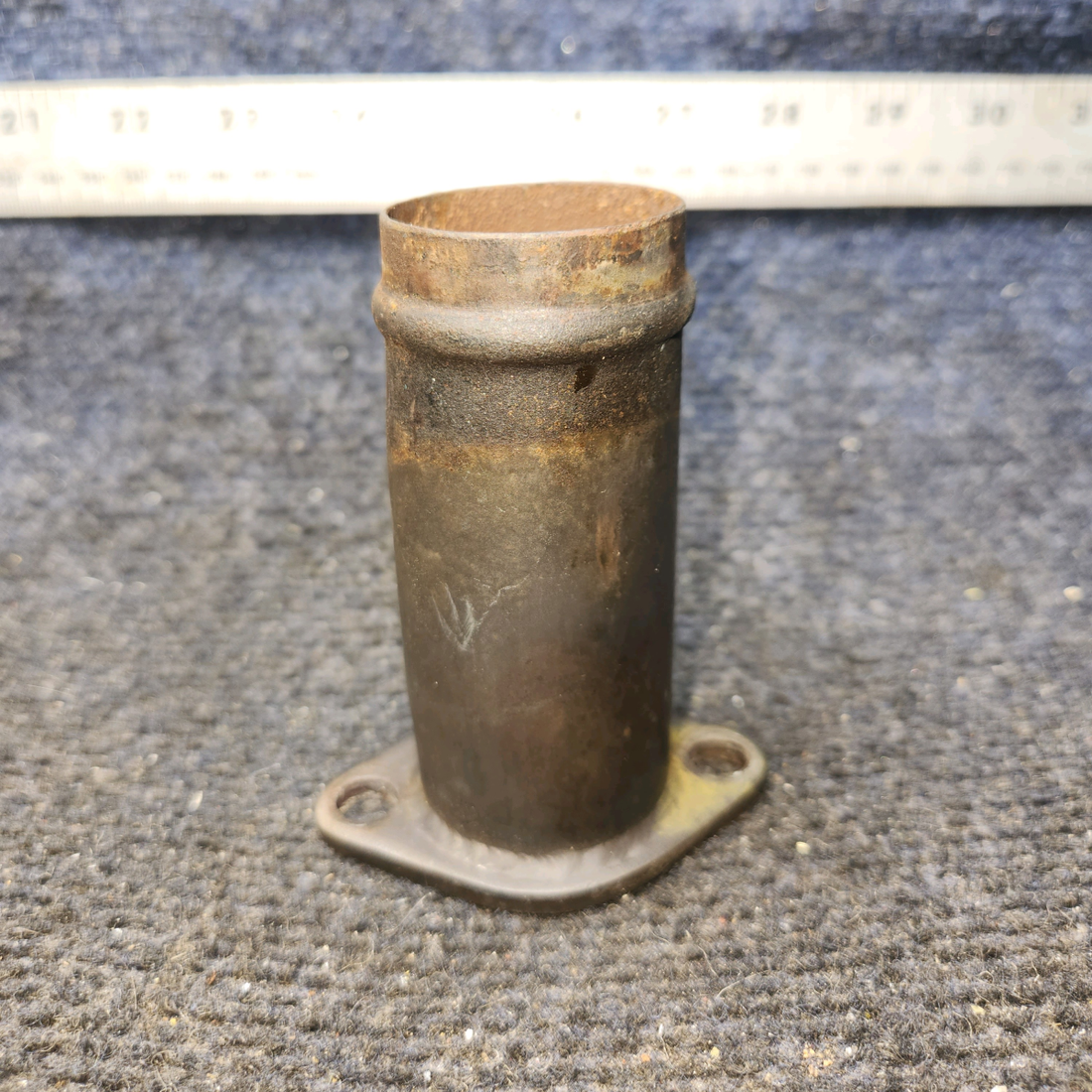 Used aircraft parts for sale, 0550157-7 Continental O-300 Cessna 172 Exhaust Straight Riser