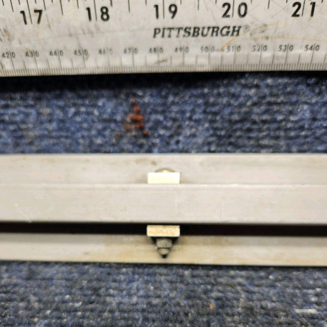 Used aircraft parts for sale, 33-534031-31 Beechcraft F33A SIDE SEAT TRACK / REAR INDBOARD OR OUTBOARD