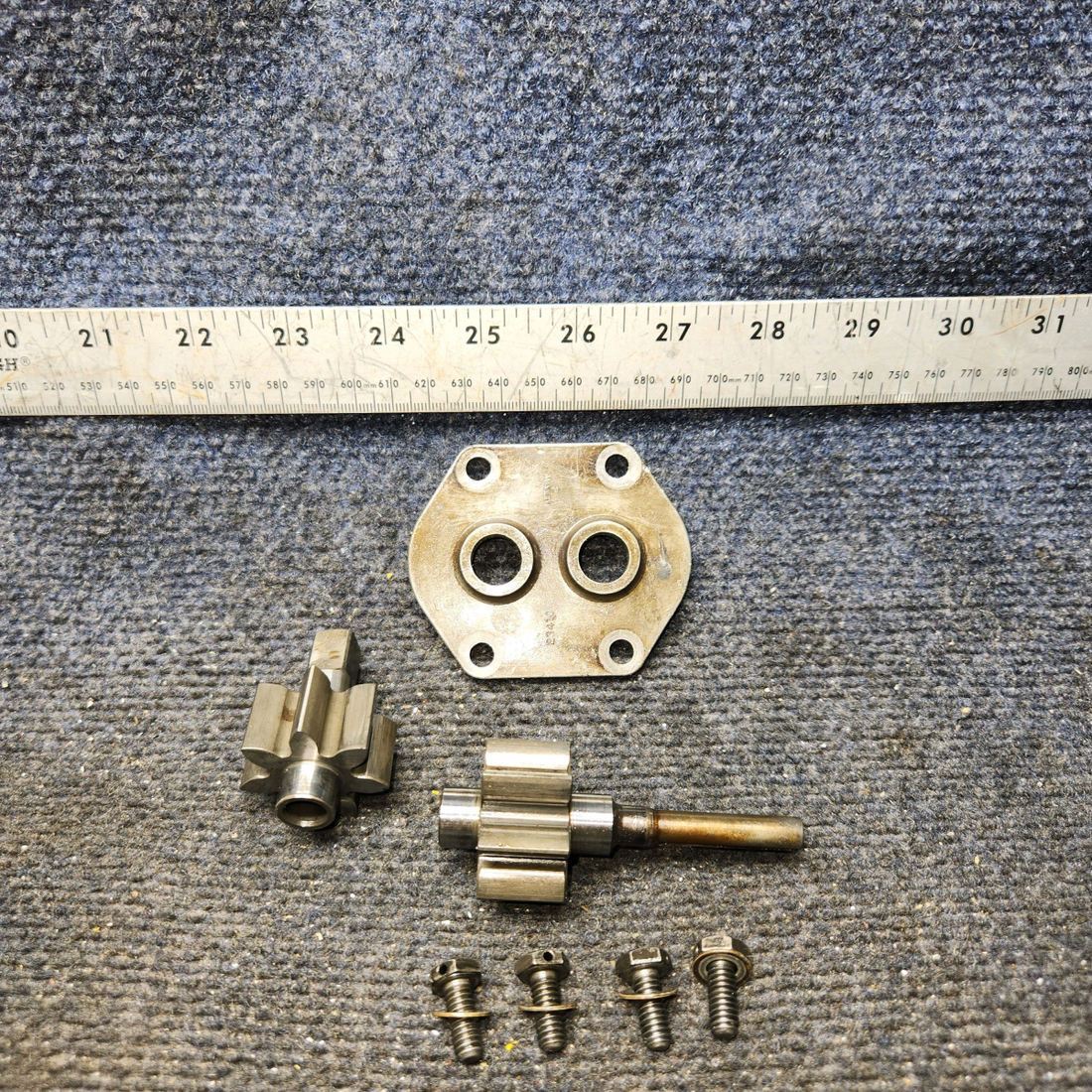 Used aircraft parts for sale, 23403, 35343, 23410 Continental C125, C145 & O300 Cessna 172F Oil Pump Kit